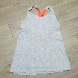 Lululemon workout tank top, built in sports bra